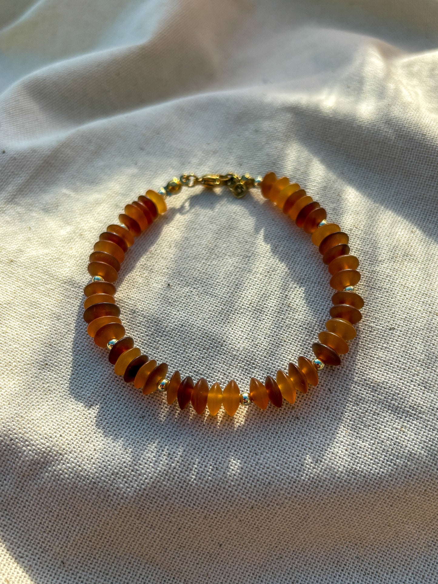 Amber Horn Bracelet