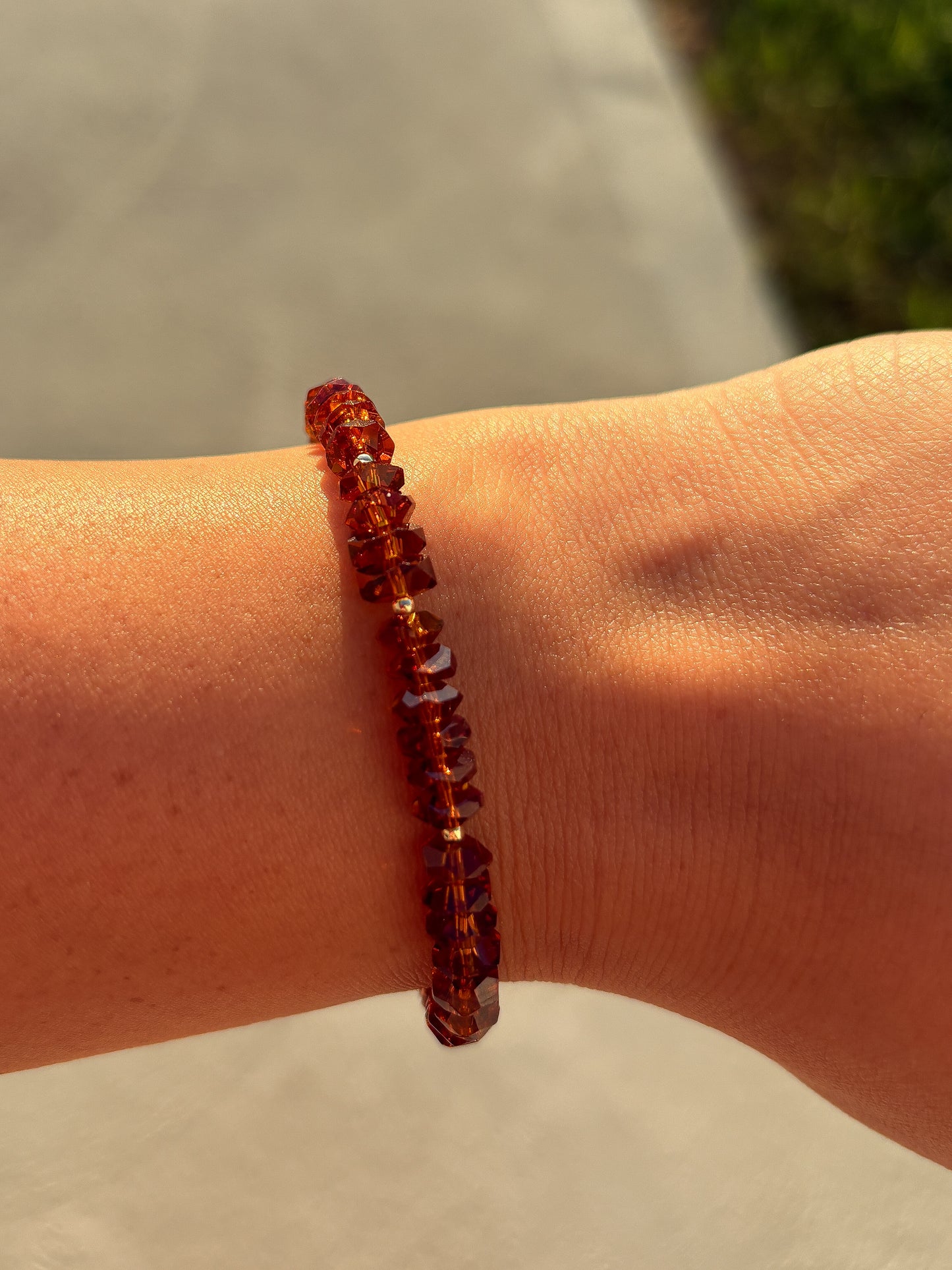 Brown Quartz Bracelet