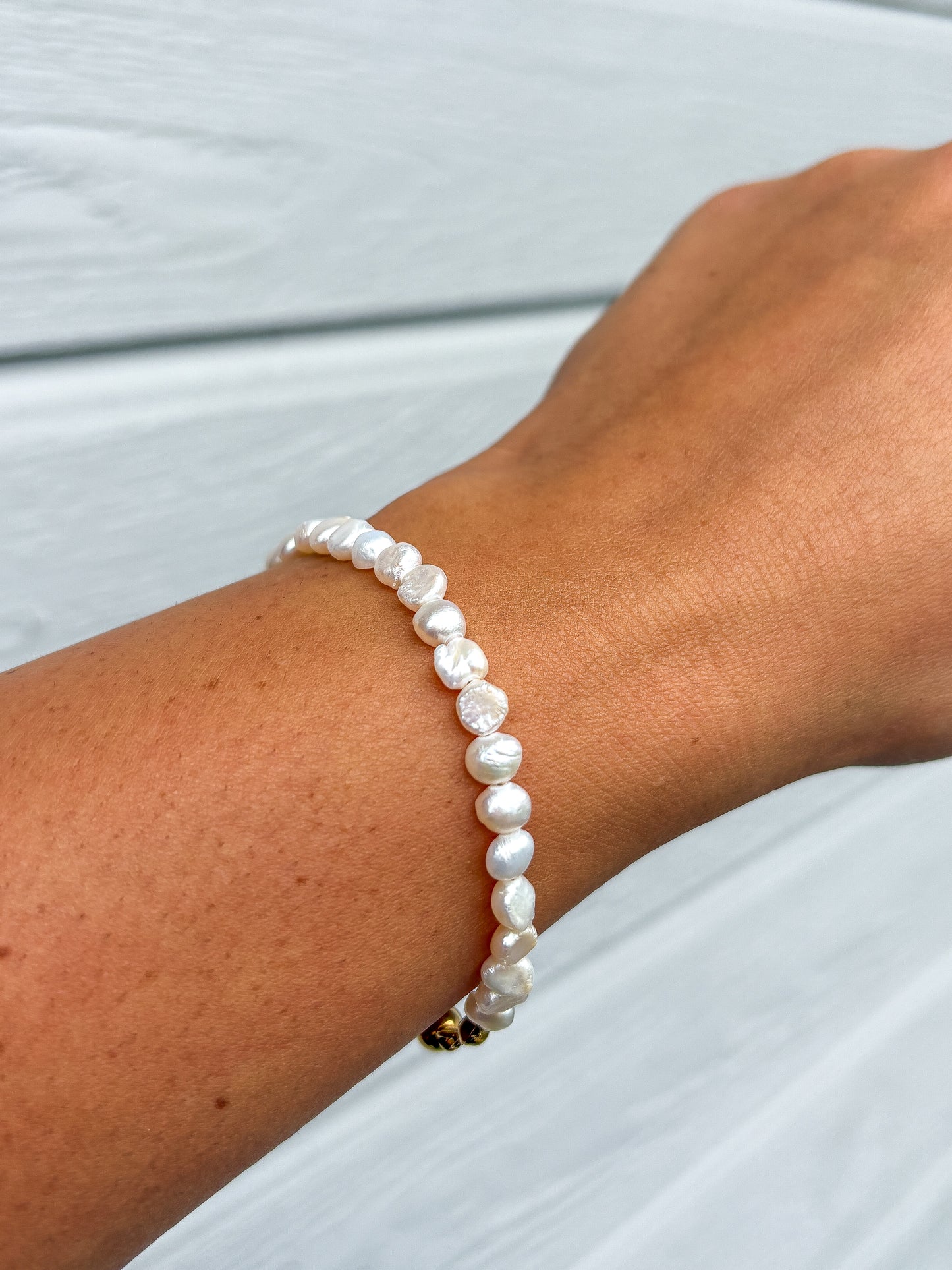 Dainty Freshwater Pearl Bracelet