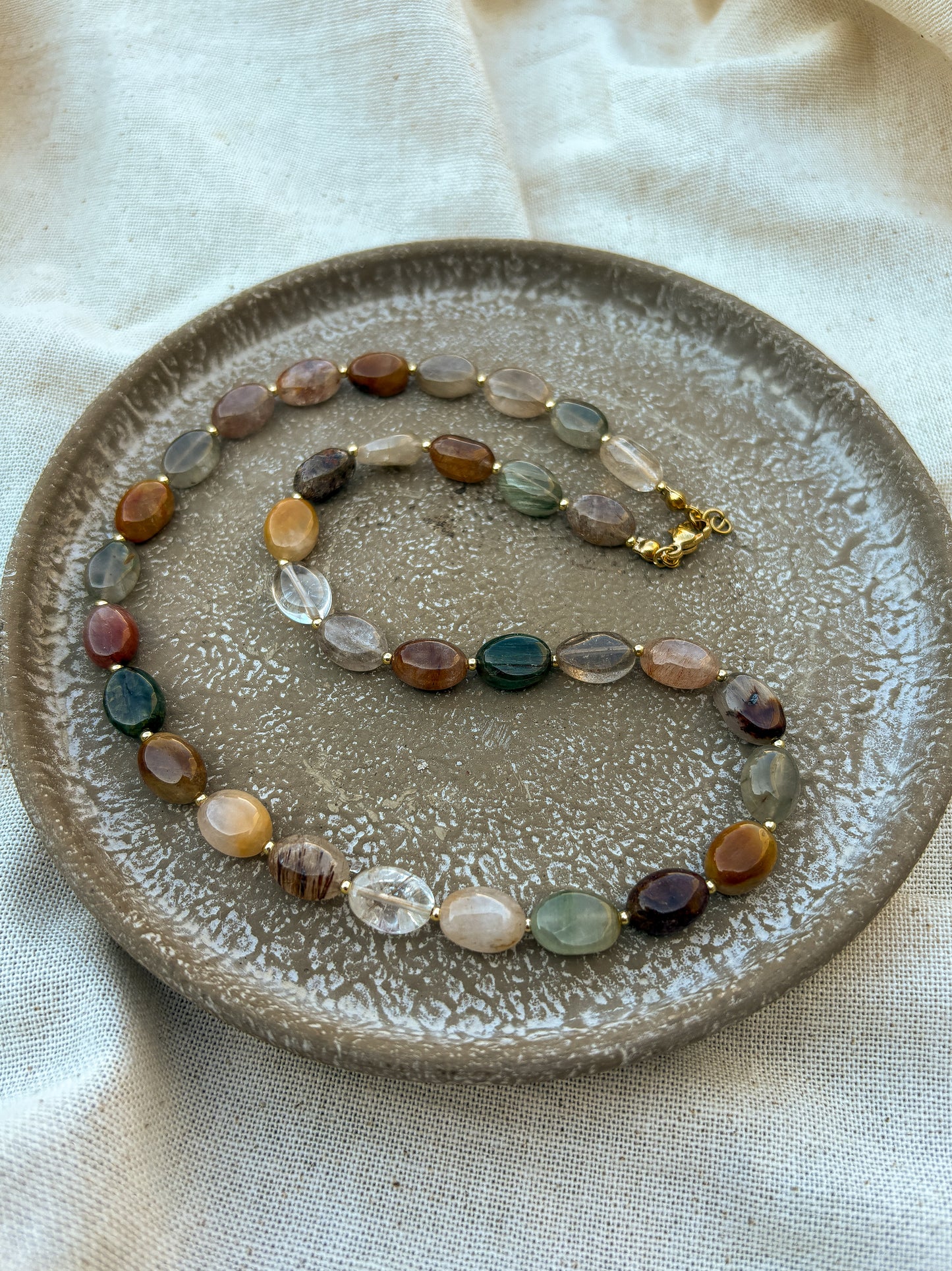 Rutilated Quartz Necklace