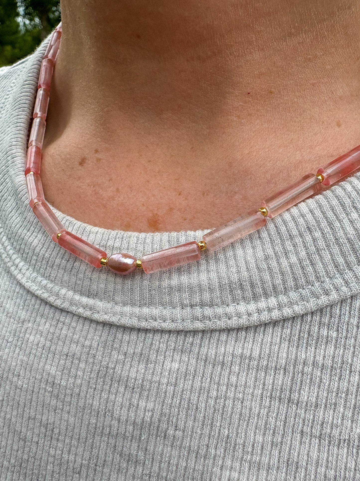 The Roselle Necklace