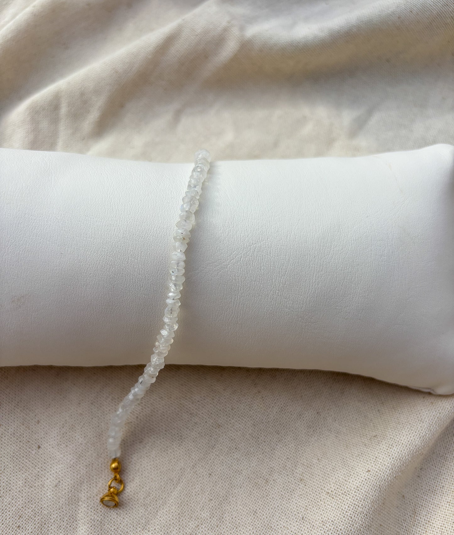 Moonstone Bracelet w/ Magnetic Clasp