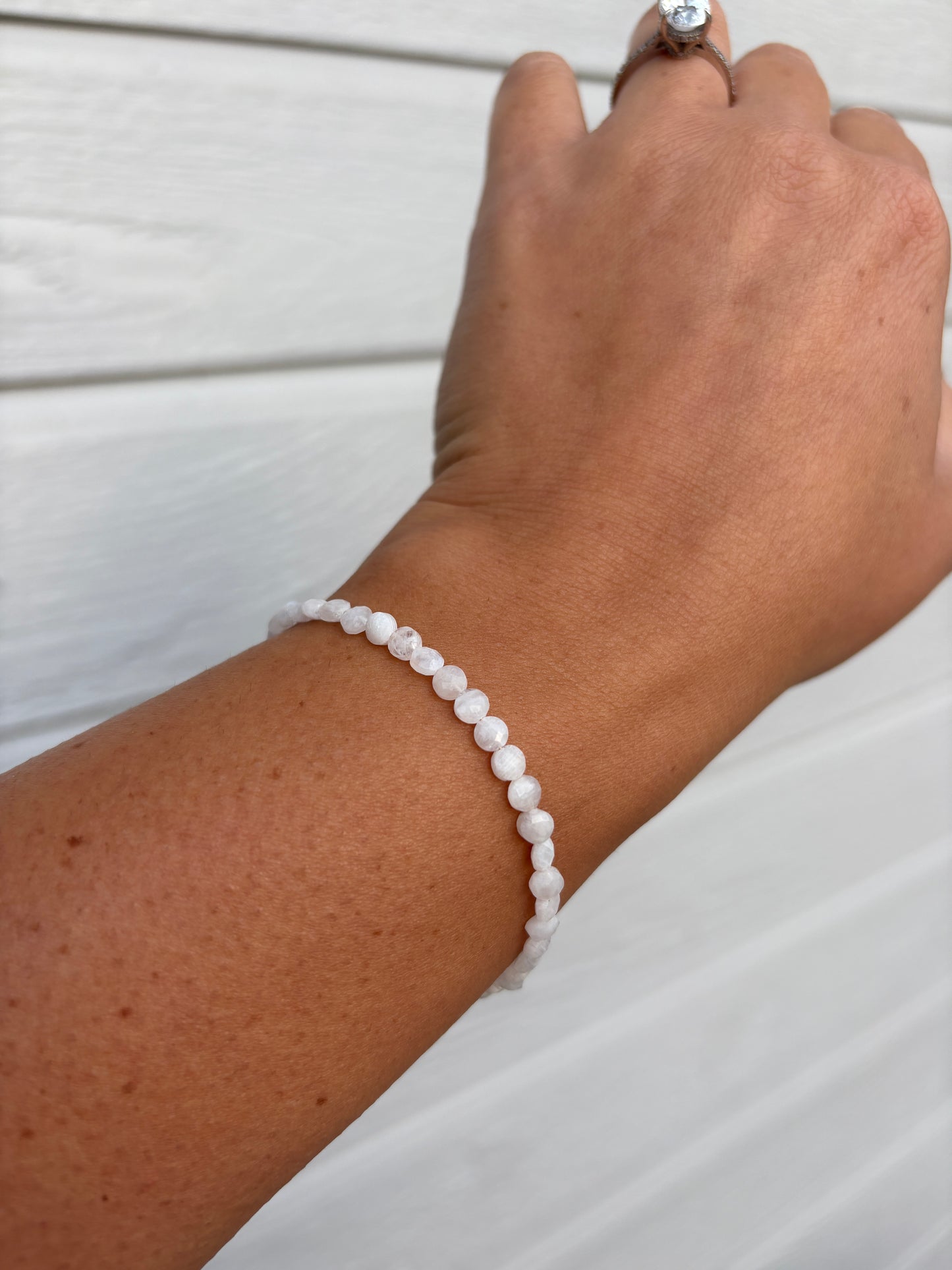 Dainty Moonstone Bracelet