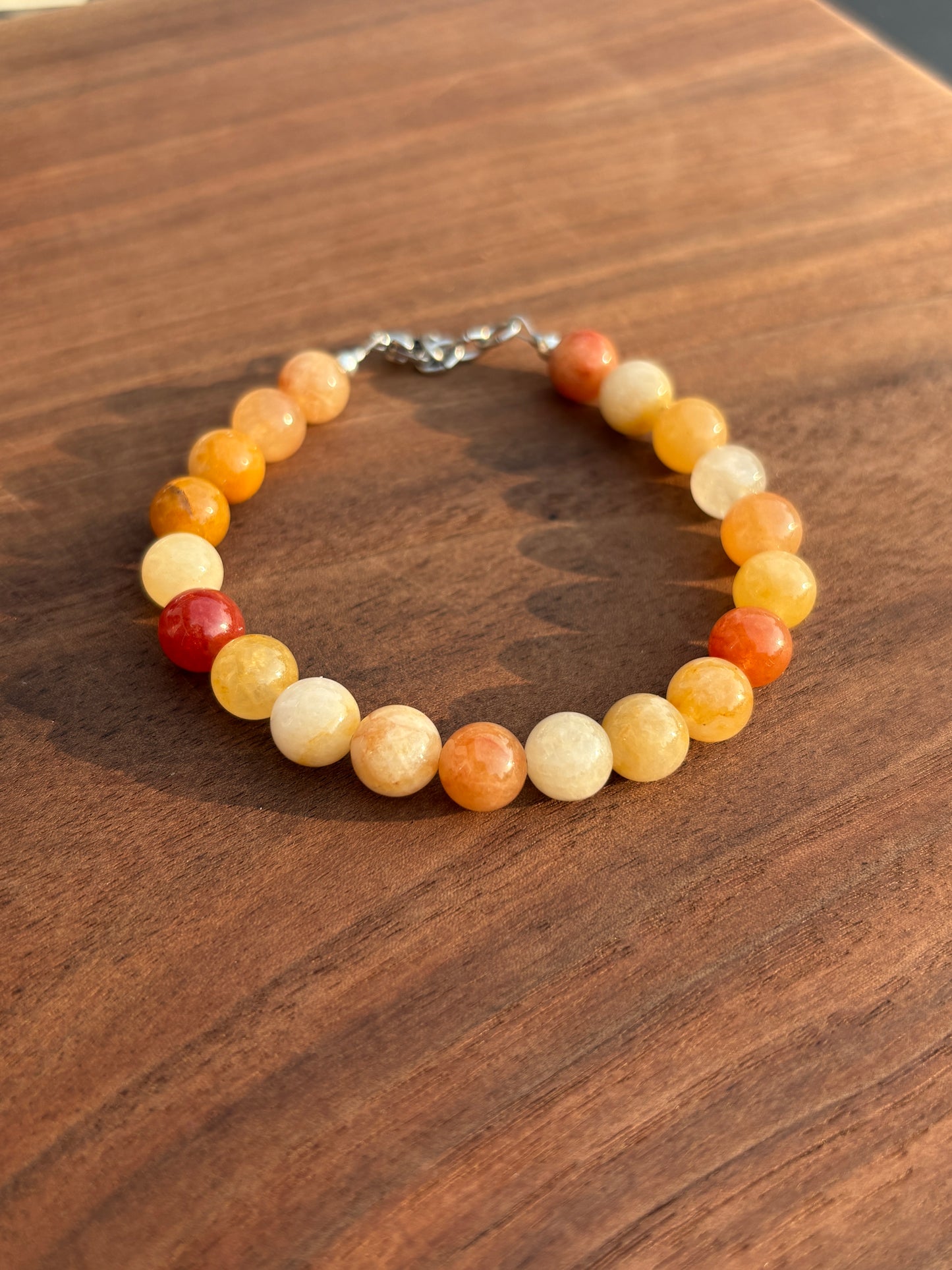 Imperial Jade Bracelet + Sterling Silver