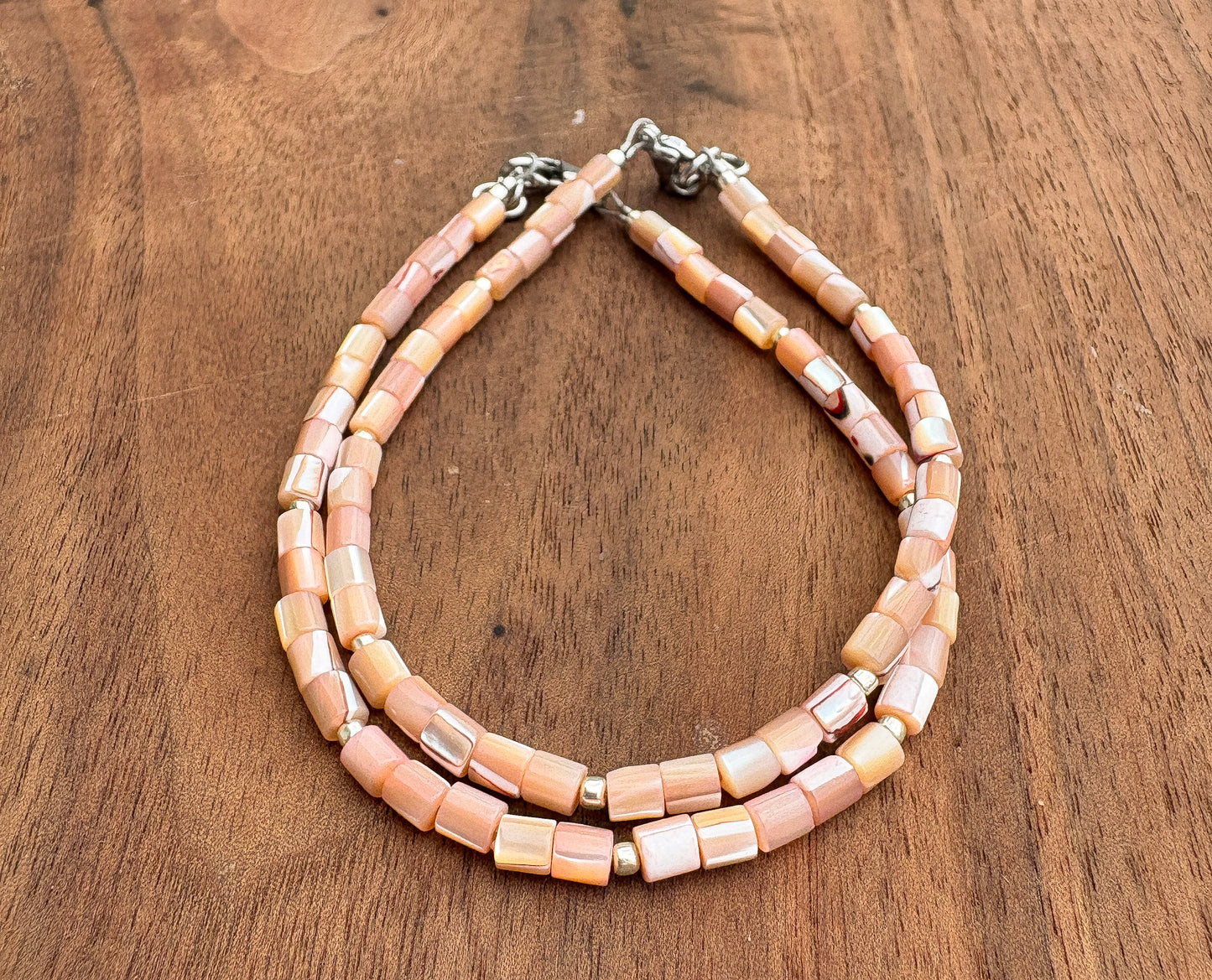 Strawberry Shell Bracelet