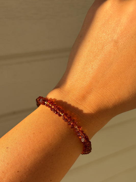 Brown Quartz Bracelet