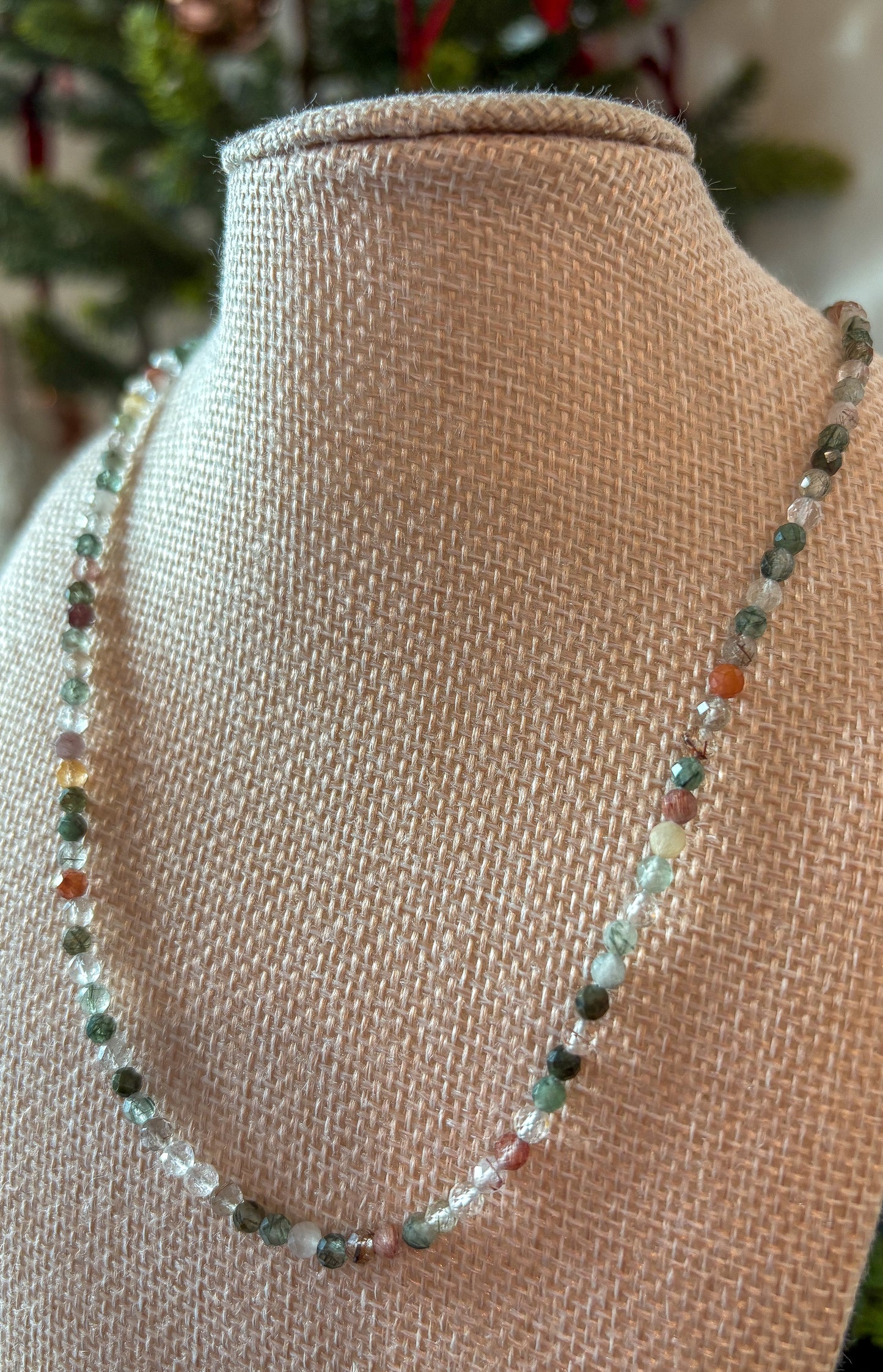 Dainty Rutilated Quartz Necklace