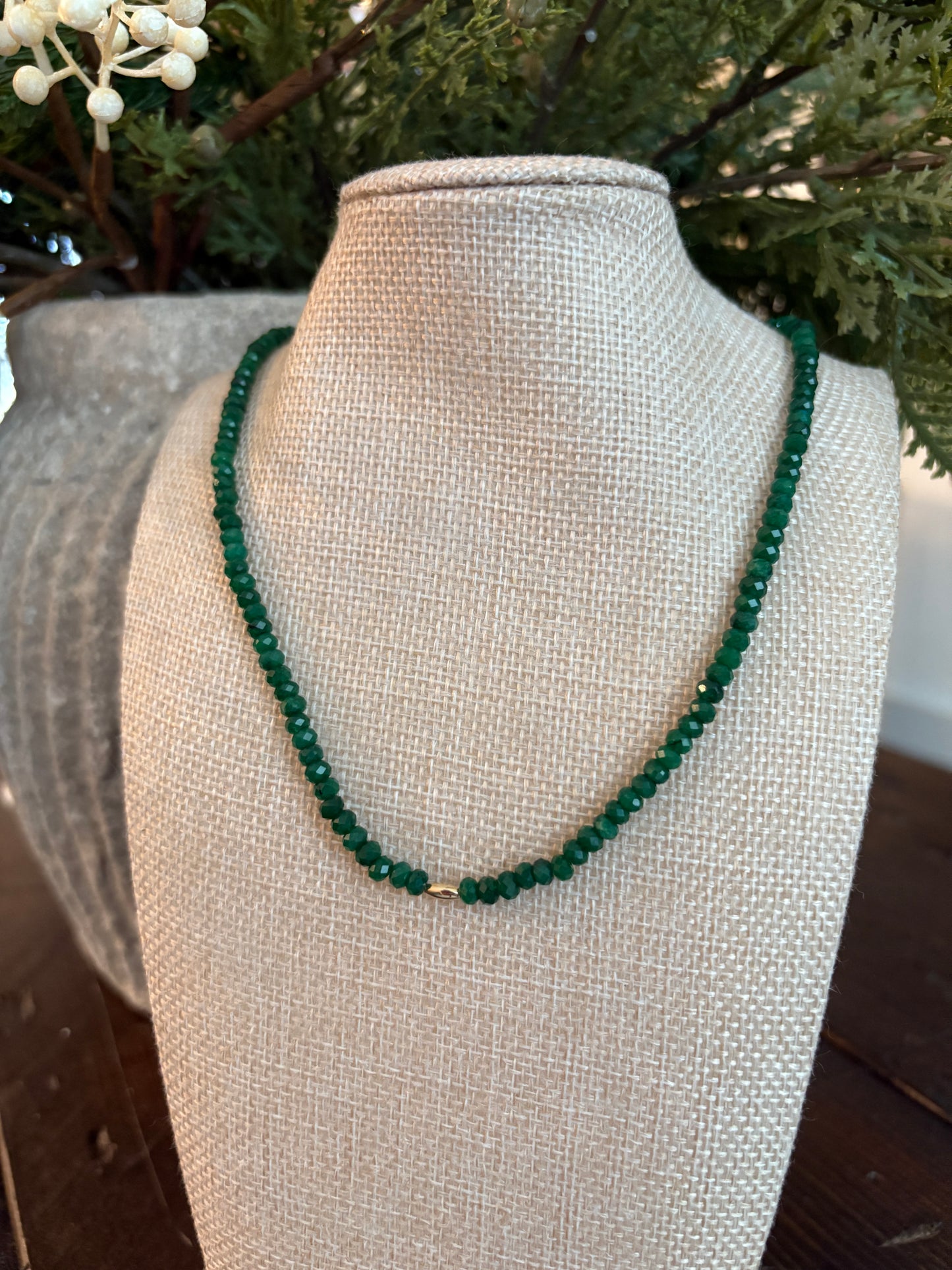 Emerald Jade Necklace