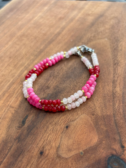 Purple Quartz Mix Bracelet