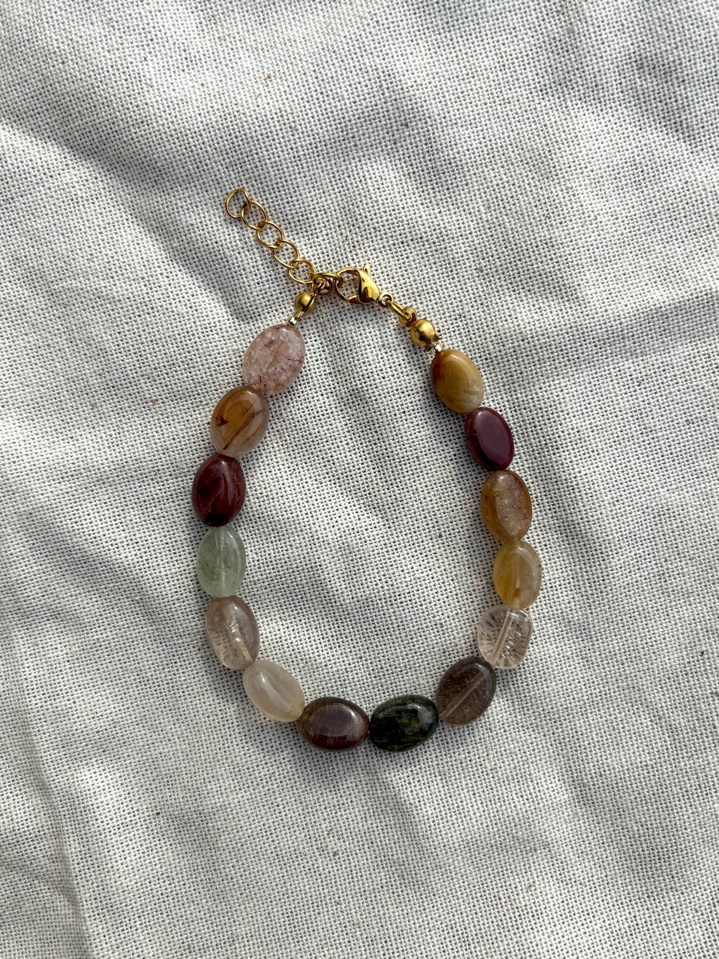 Rutilated Quartz Bracelet