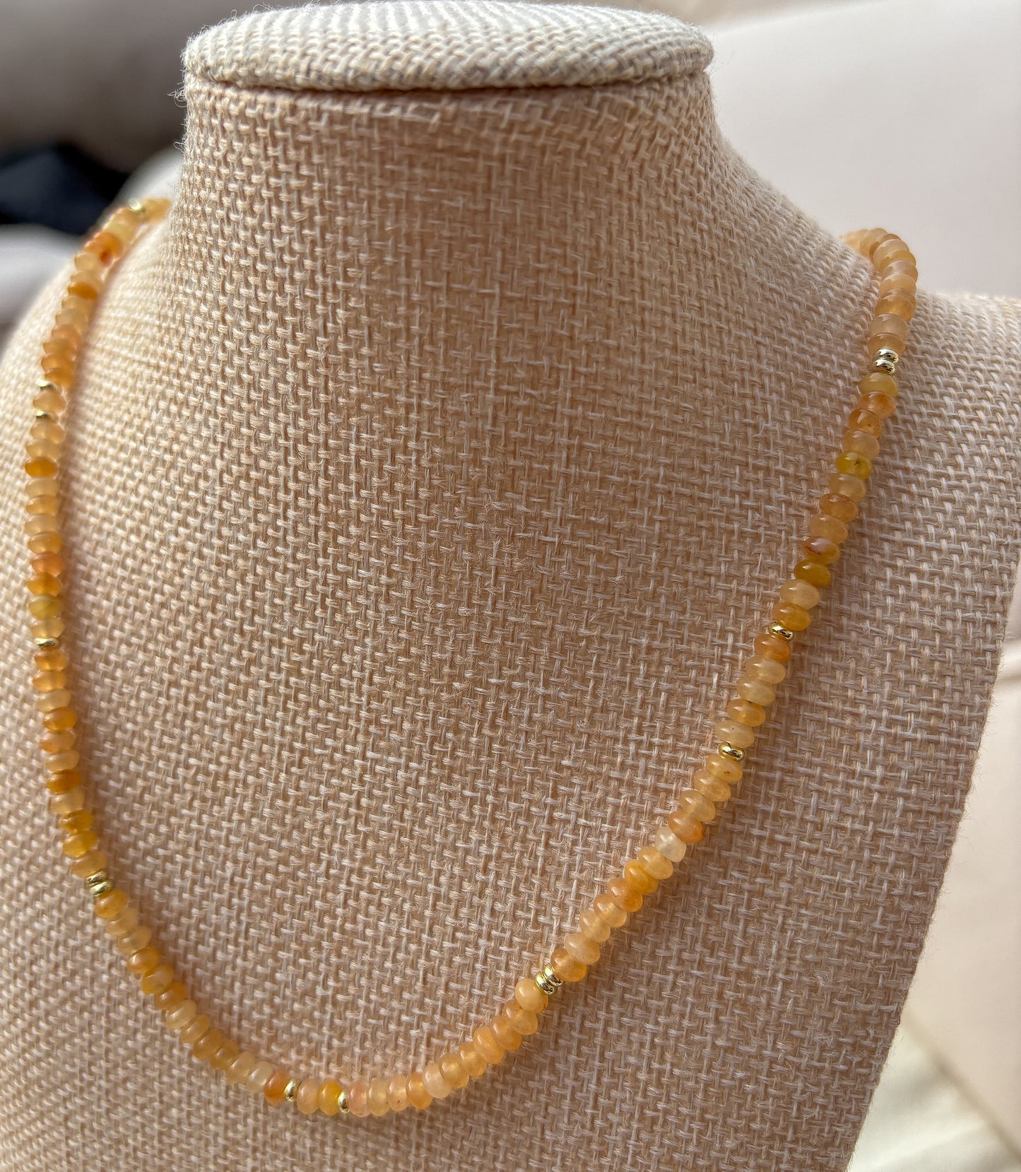 Honey Jade Necklace