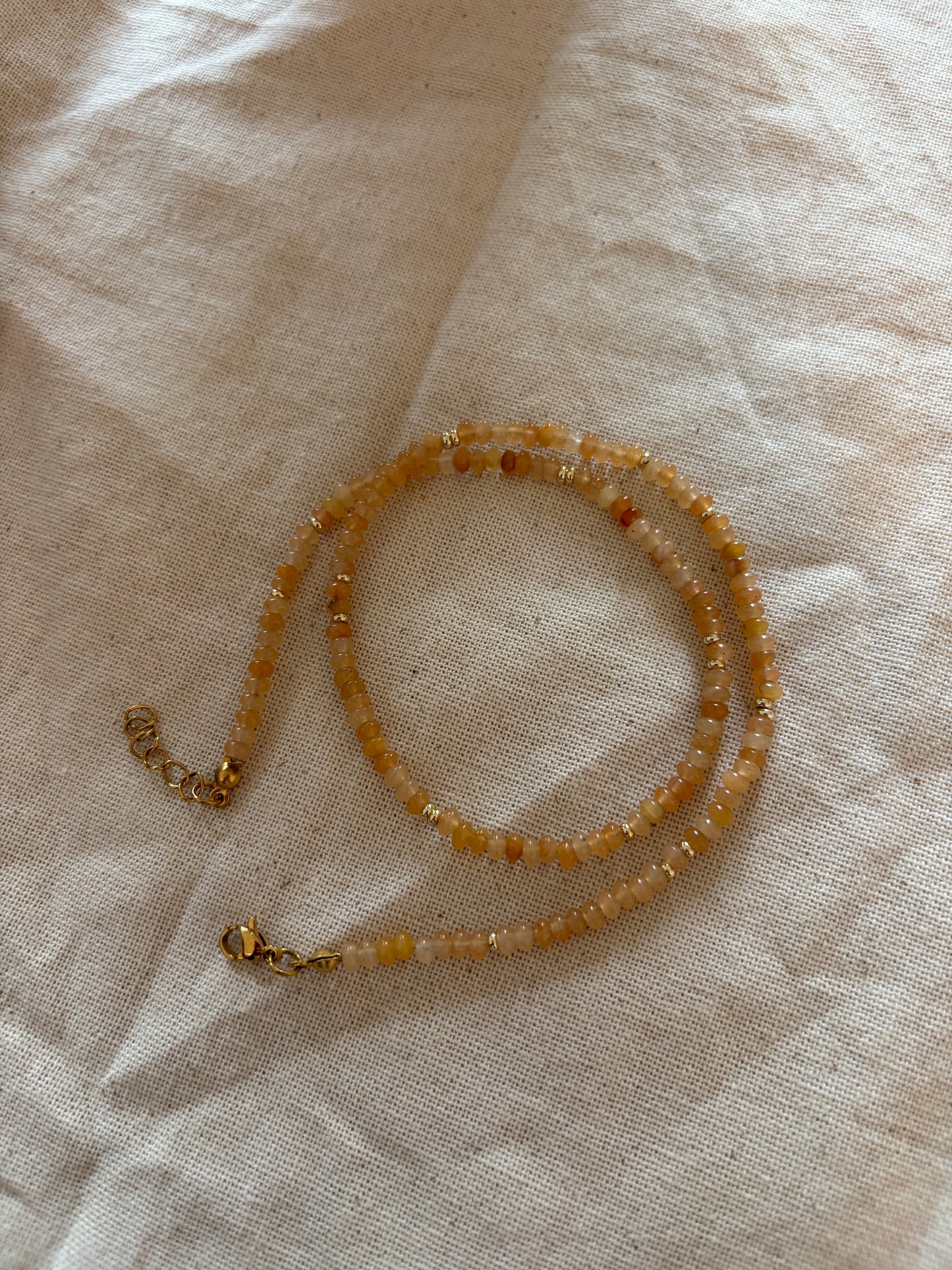 Honey Jade Necklace