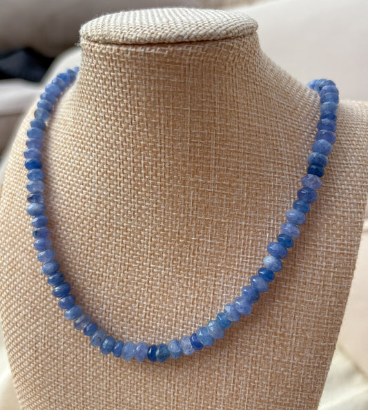 Blue Jade Necklace