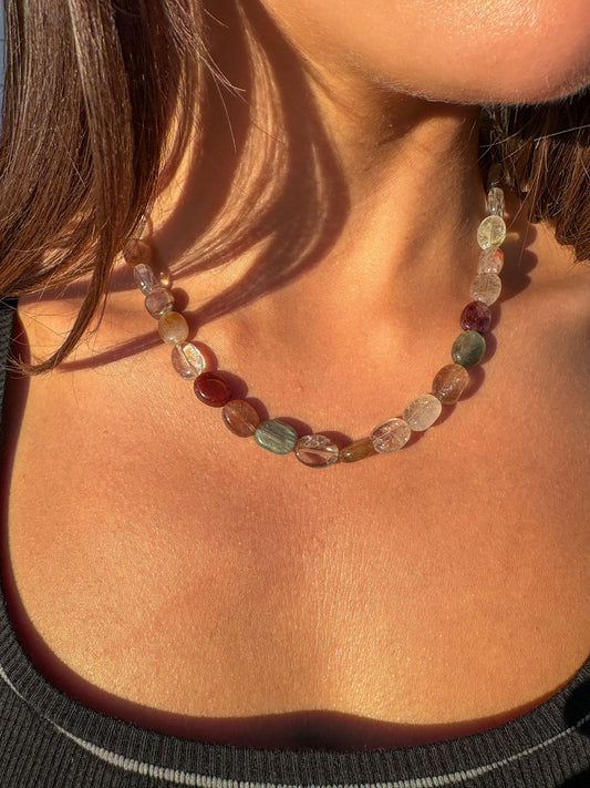 Rutilated Quartz Necklace