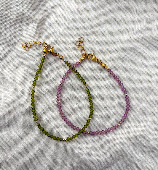 Dainty Crystal Bracelet