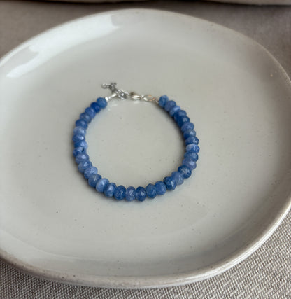 Blue Jade Bracelet