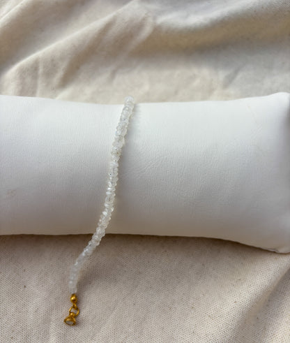 Moonstone Bracelet w/ Magnetic Clasp