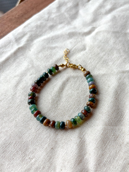 Indian Agate Bracelet
