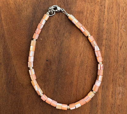 Strawberry Shell Bracelet